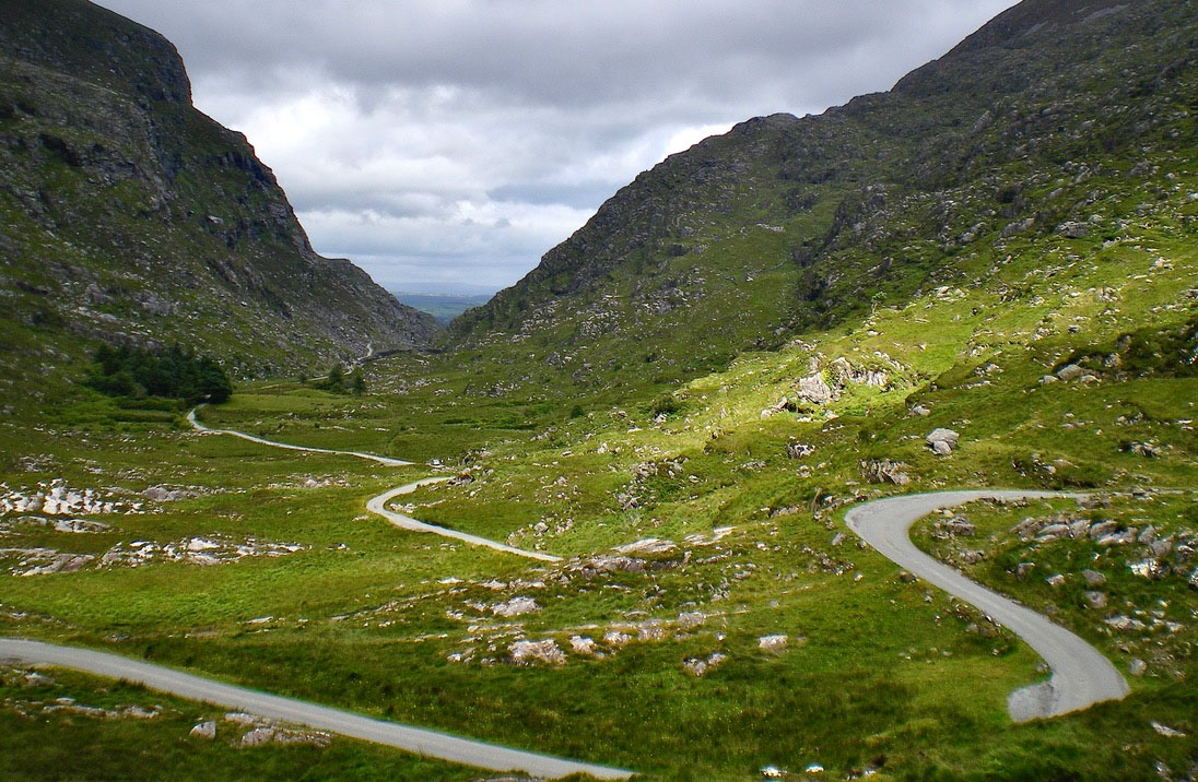 Dunloe's gap en bicicleta
