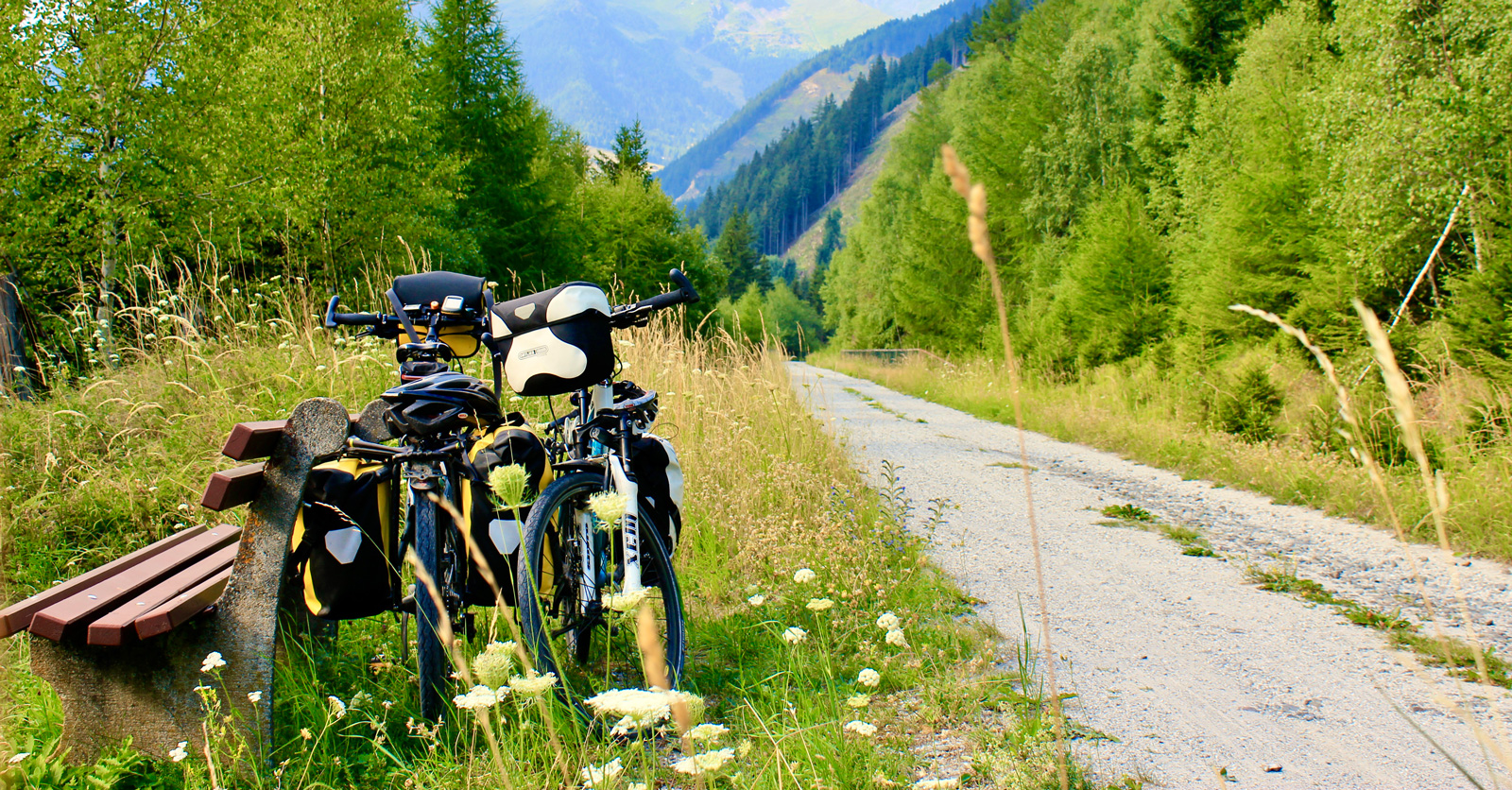 mallnitz via verde, sudtirol y dolomitas en bicicleta