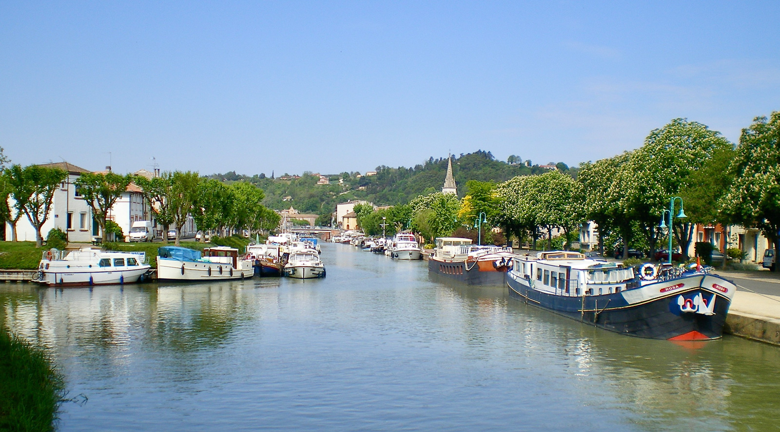 Canal del Garona en Moissac